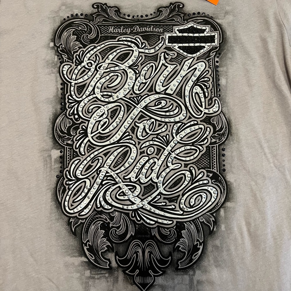 BRAND NEW Harley Davidson Womens long sleeve Outer Banks, NC shirt - Picture 2 of 4